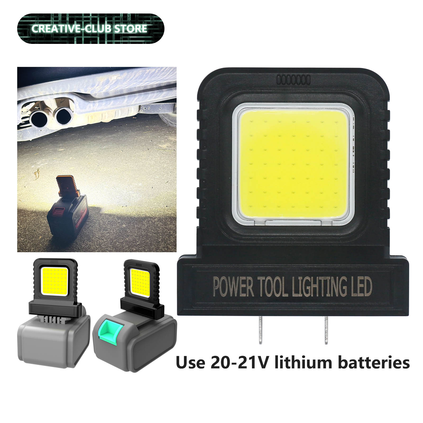 Outdoor Power Garage - LED-module Campinglamp LED-werklamp voor 20V-21V Power
