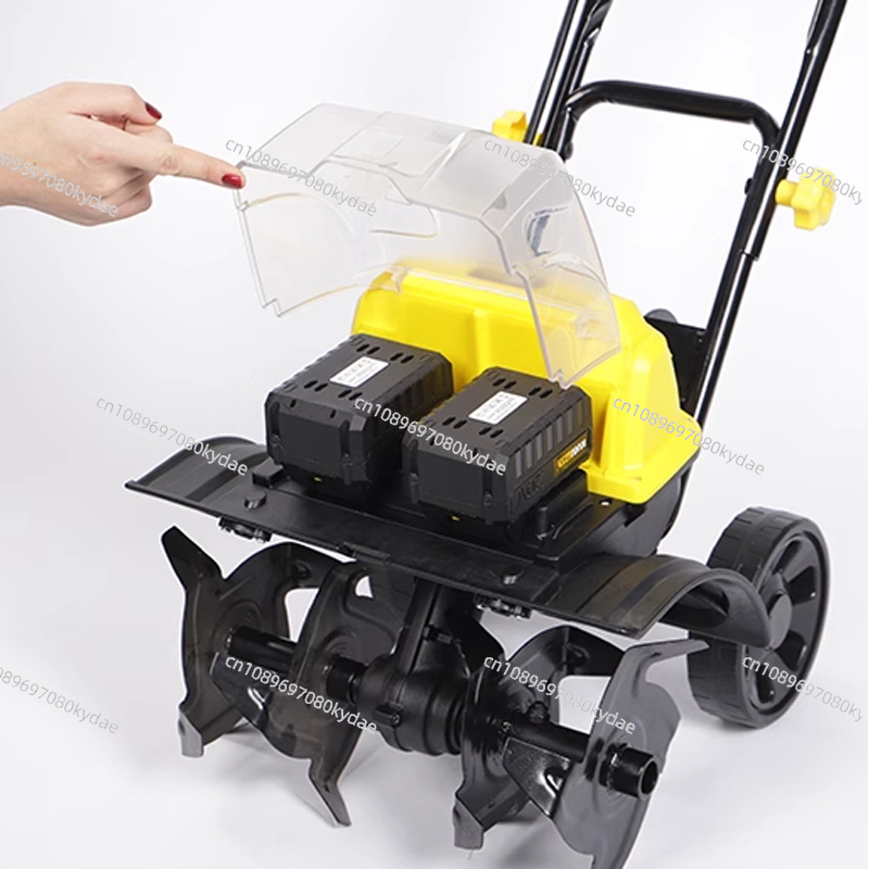 Garden Tiller Mini - Oplaadbare lithium-ion accu mini-rotorfrees huishoudelijk grondverzachtingsgereedschap