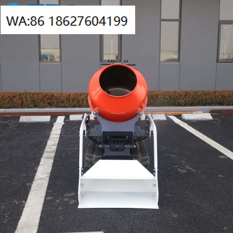 Concrete Mixer Small - Mini zelfladende betonmixerwagen, mobiele draagbare cementmengvoertuig,
