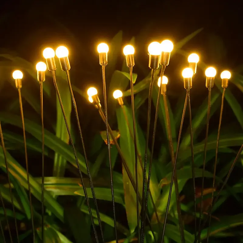 Outdoor Power And Plant - Buitenverlichting op zonne-energie, waterdicht, 6/8/10-koppige LED-lamp,