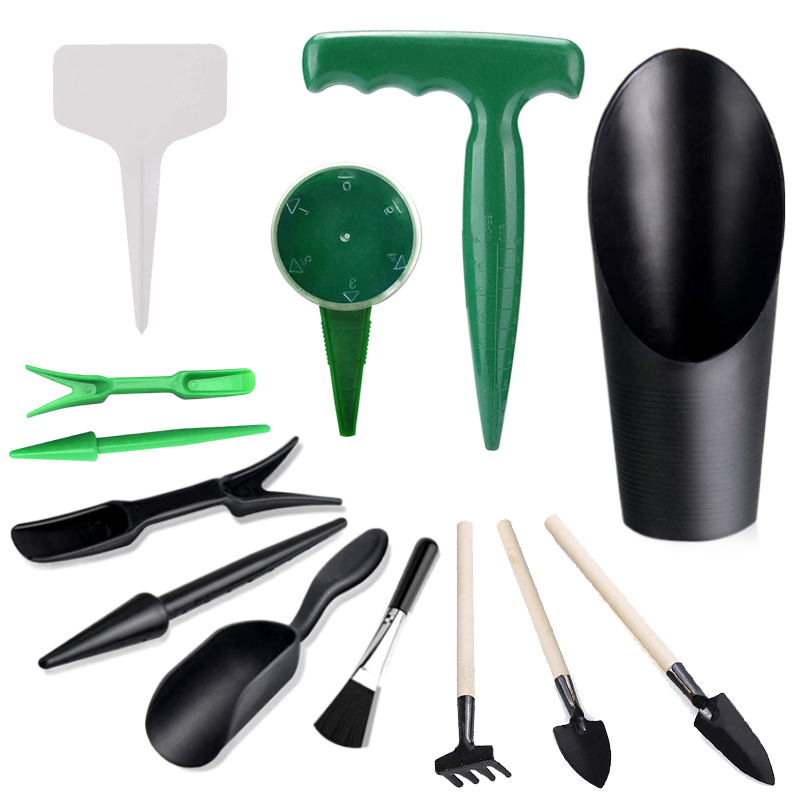 Garden Tiller Mini - Mini Tuingereedschap Set Label Board Plastic