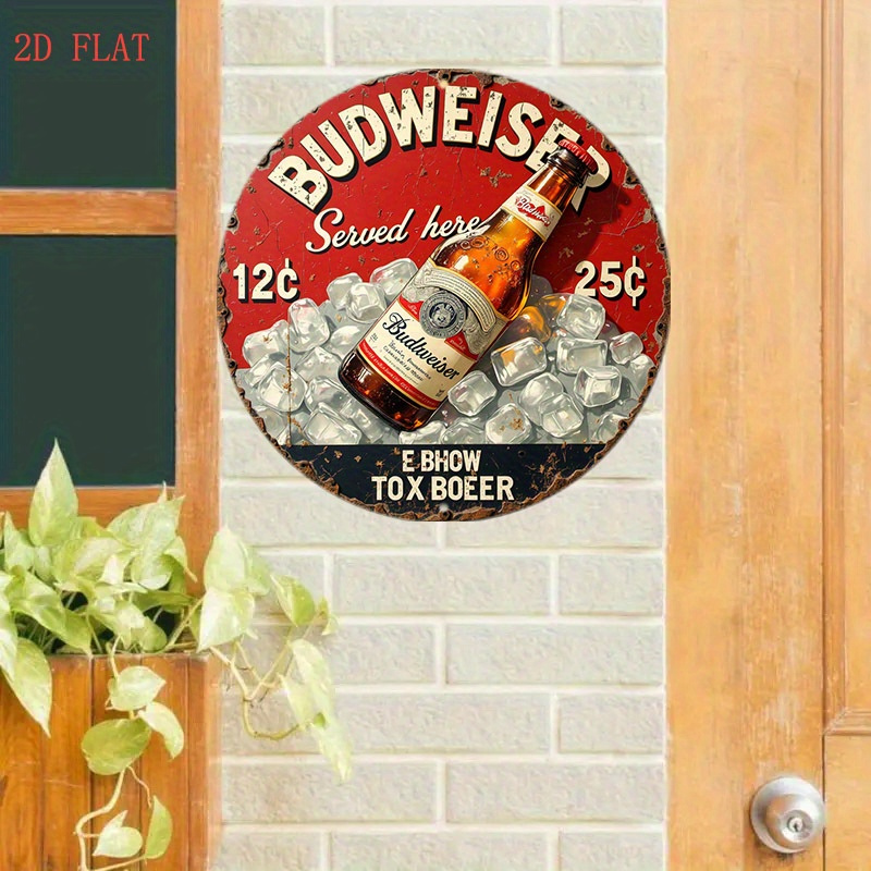 1pc vintage bierlogo metalen w - Outdoor Power Bar recensie en prijs