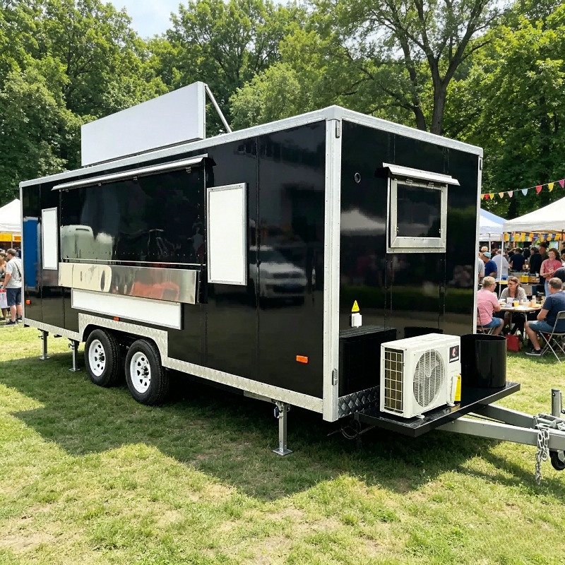 Mobiele cateringkeuken op aanh - Outdoor Power Bar recensie en prijs