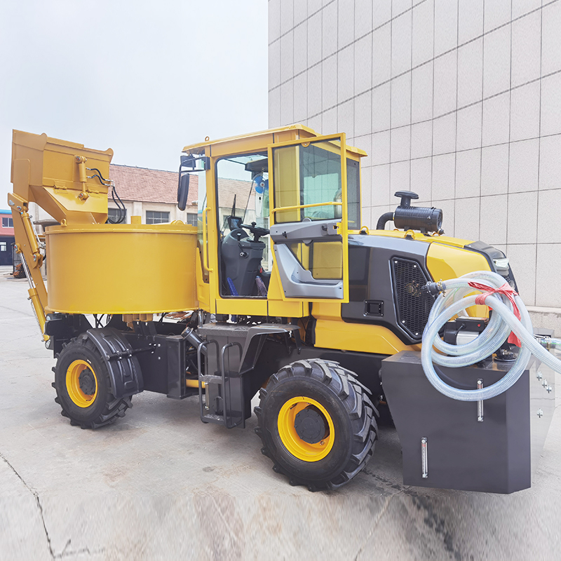 Mobiele zelfladende betonmixer - Concrete Mixer Small recensie en prijs