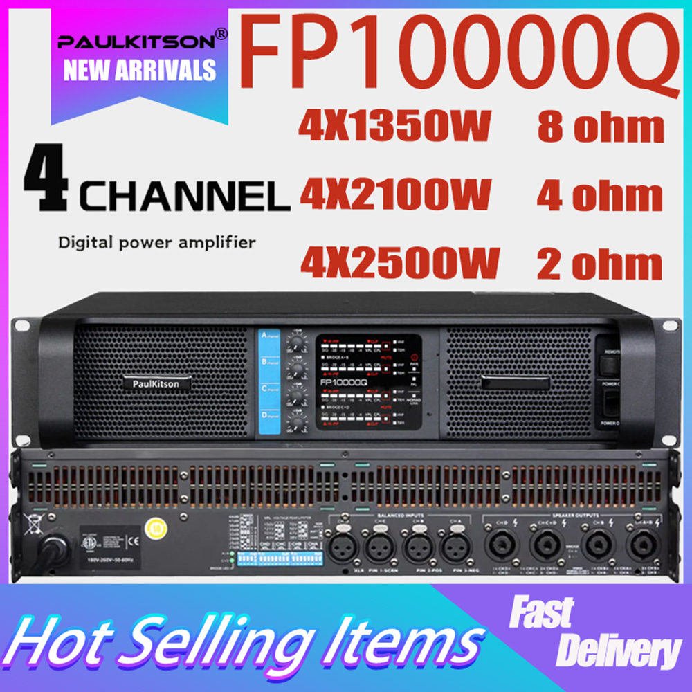 Paulkitson FP10000q 2500W 4 Ka - Outdoor Power Amplifier recensie en prijs