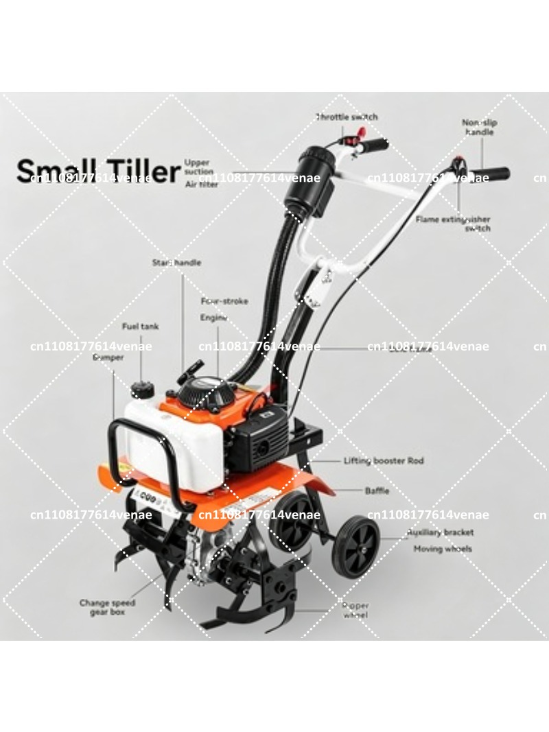 Mini-cultivator, tuinfrees, gr - Garden Tiller Mini recensie en prijs