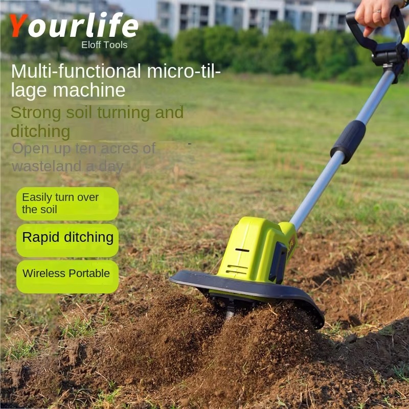 CE-gecertificeerde 1200W elekt - Garden Tiller Mini recensie en prijs