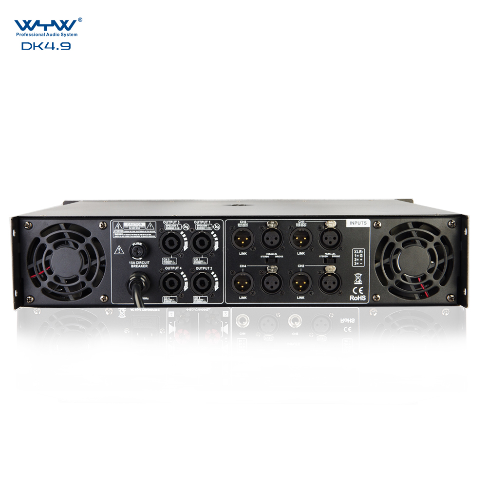 4-kanaals professionele buiten - Outdoor Power Amplifier recensie en prijs