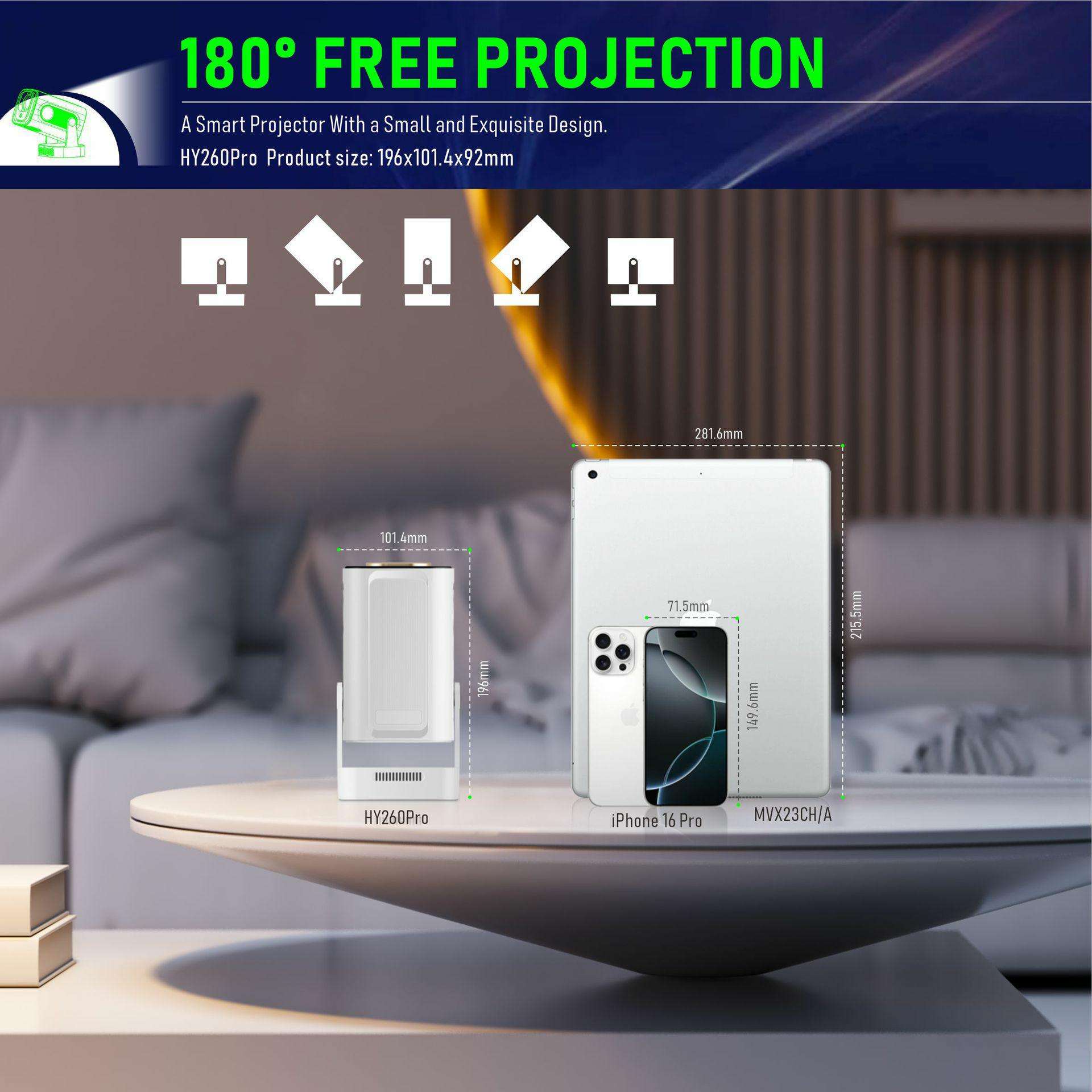 ApexTPSmart Projector HY260 PR - Outdoor Power In Reno recensie en prijs